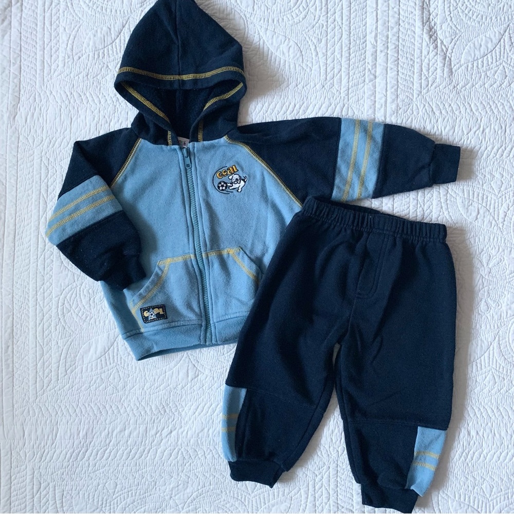 Puppy Soccer Sweatsuit 18 Months
